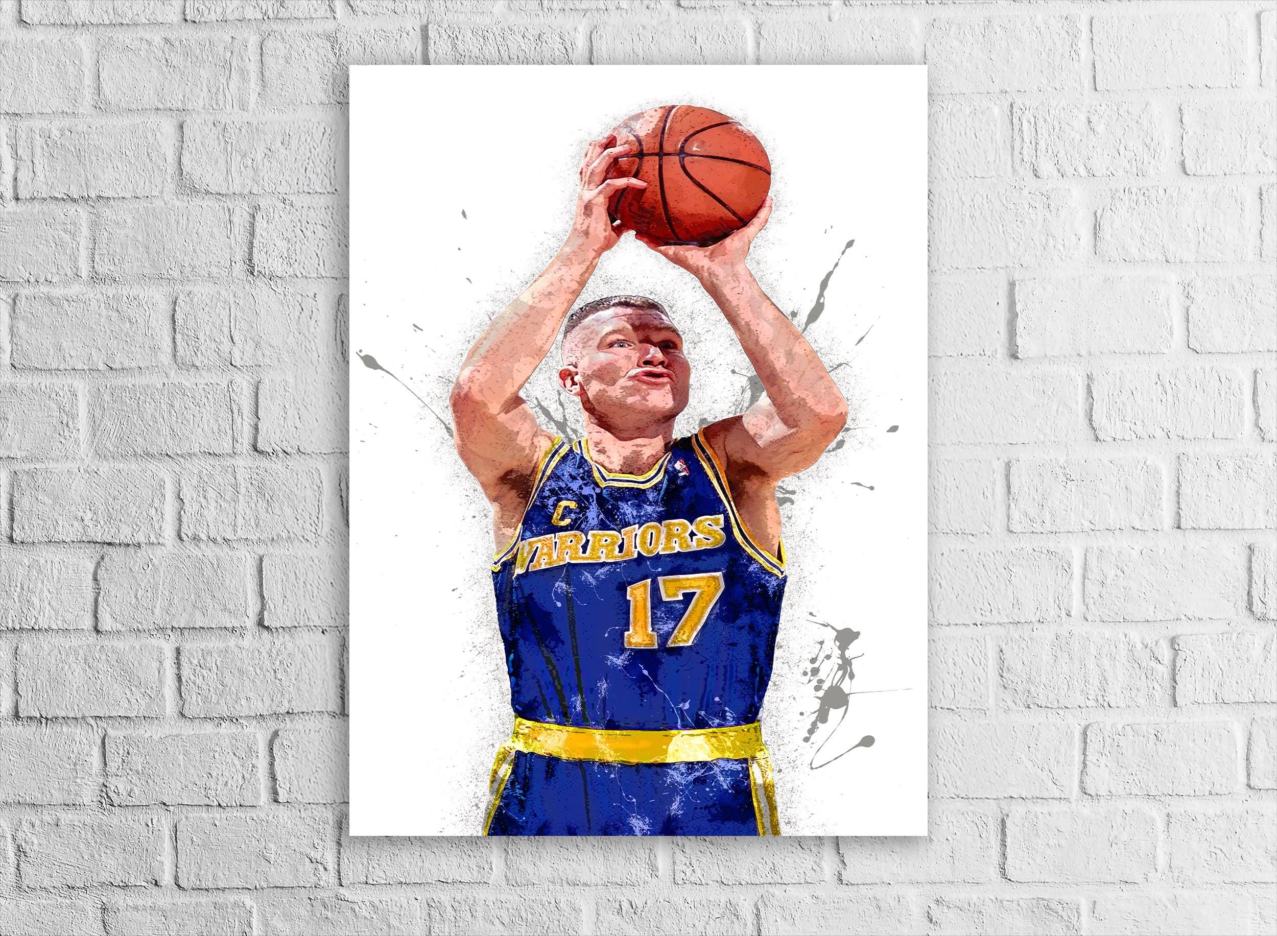 Chris Mullens Golden State Warriors Poster: Fine Art Print, Man Cave Decor