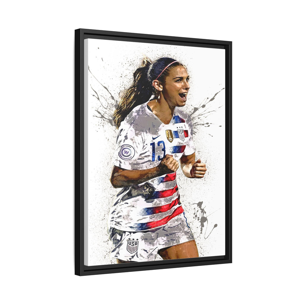 Alex Morgan Poster, Gallery Canvas Wrap or Museum-Quality Poster, Fine Art, Wall Decor for Man Cave, Kids room, Dorm Room