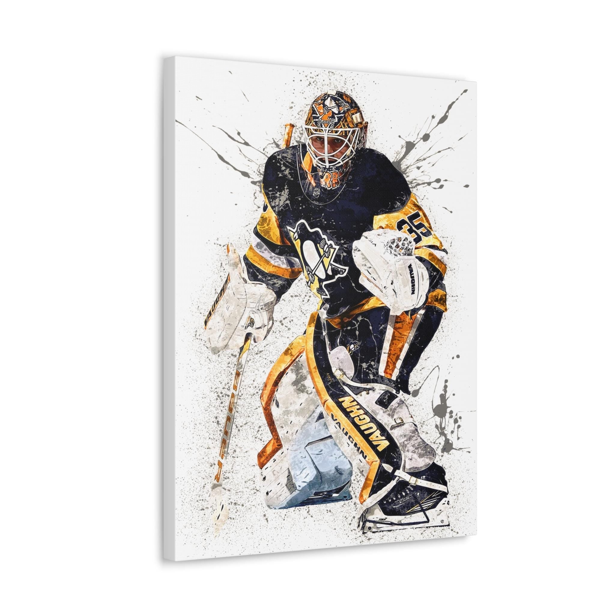Tristan Jarry Pittsburgh Penguins Poster: Man Cave Sports Art