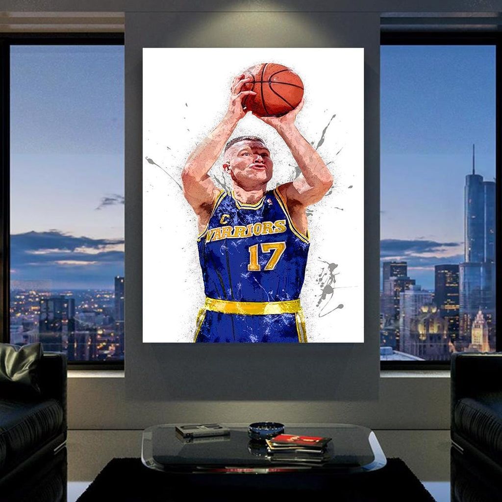 Chris Mullens Golden State Warriors Poster: Fine Art Print, Man Cave Decor