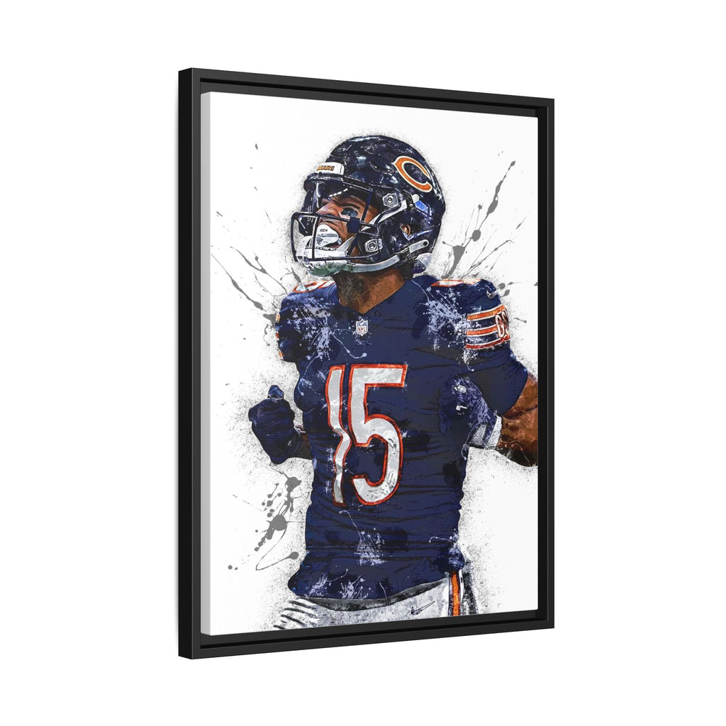 Rome Odunz Poster, Chicago Bears, Gallery Canvas Wrap or Museum-Quality Poster, Fine Art, Wall Decor for Man Cave, Kids room