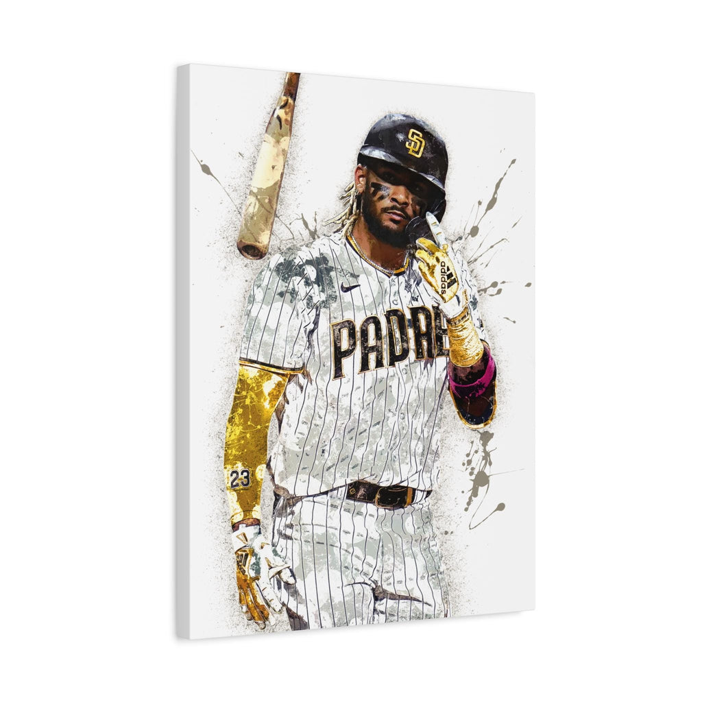 Fernando Tatís Jr, San Diego Padres, Canvas Wrap or Museum-Quality Poster, Fine Art, Wall Decor for Man Cave, Kids room, Dorm Room
