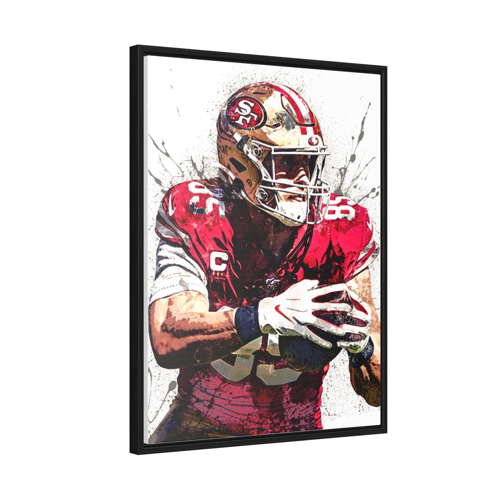 George Kittle Poster: San Francisco 49ers Fine Art - Man Cave Decor