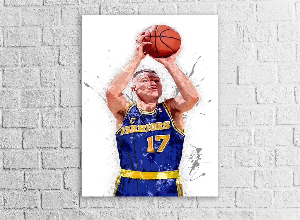Chris Mullens Golden State Warriors Poster: Fine Art Print, Man Cave Decor