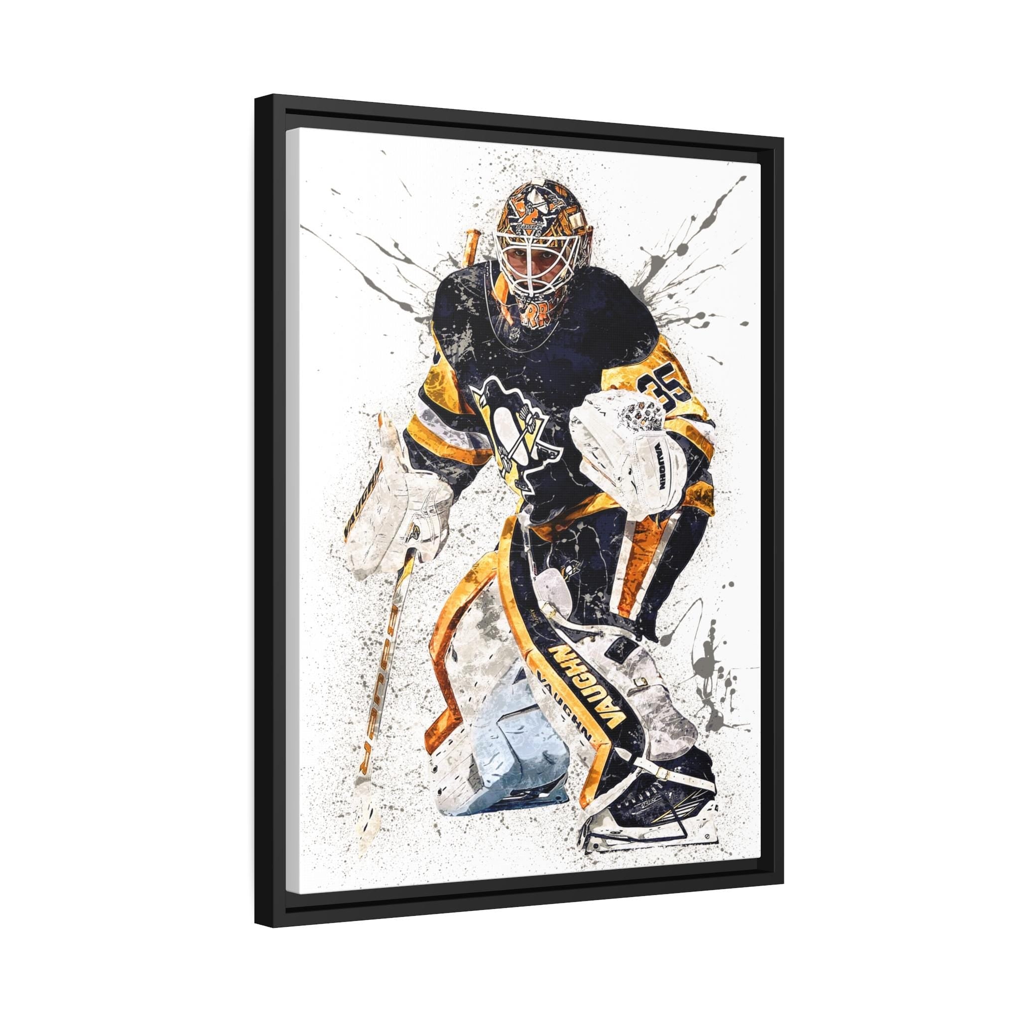 Tristan Jarry Pittsburgh Penguins Poster: Man Cave Sports Art