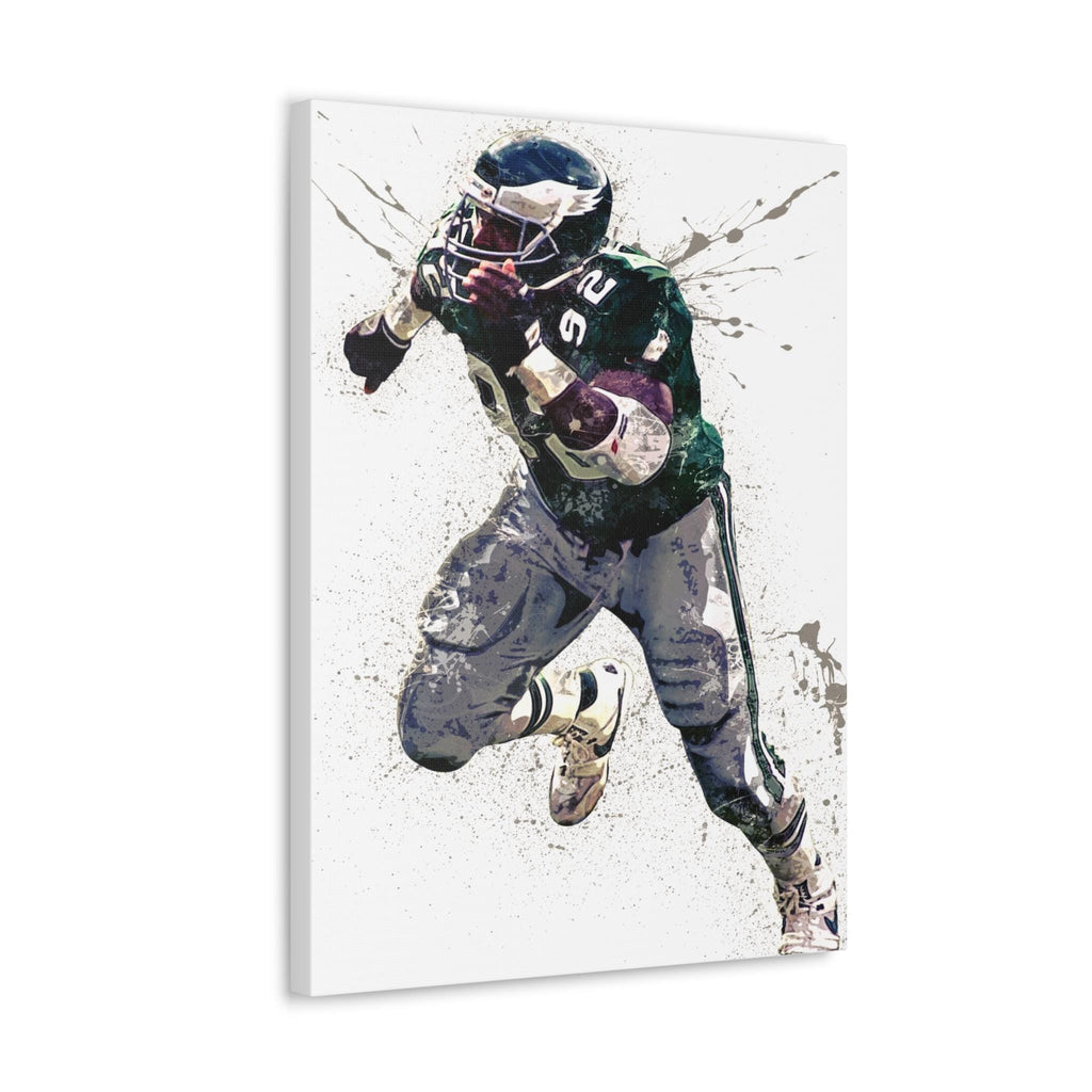 Reggie White Poster, Philadelphia Eagles, Gallery Canvas Wrap or Premium Poster, Fine Art, Man Cave, Kids room