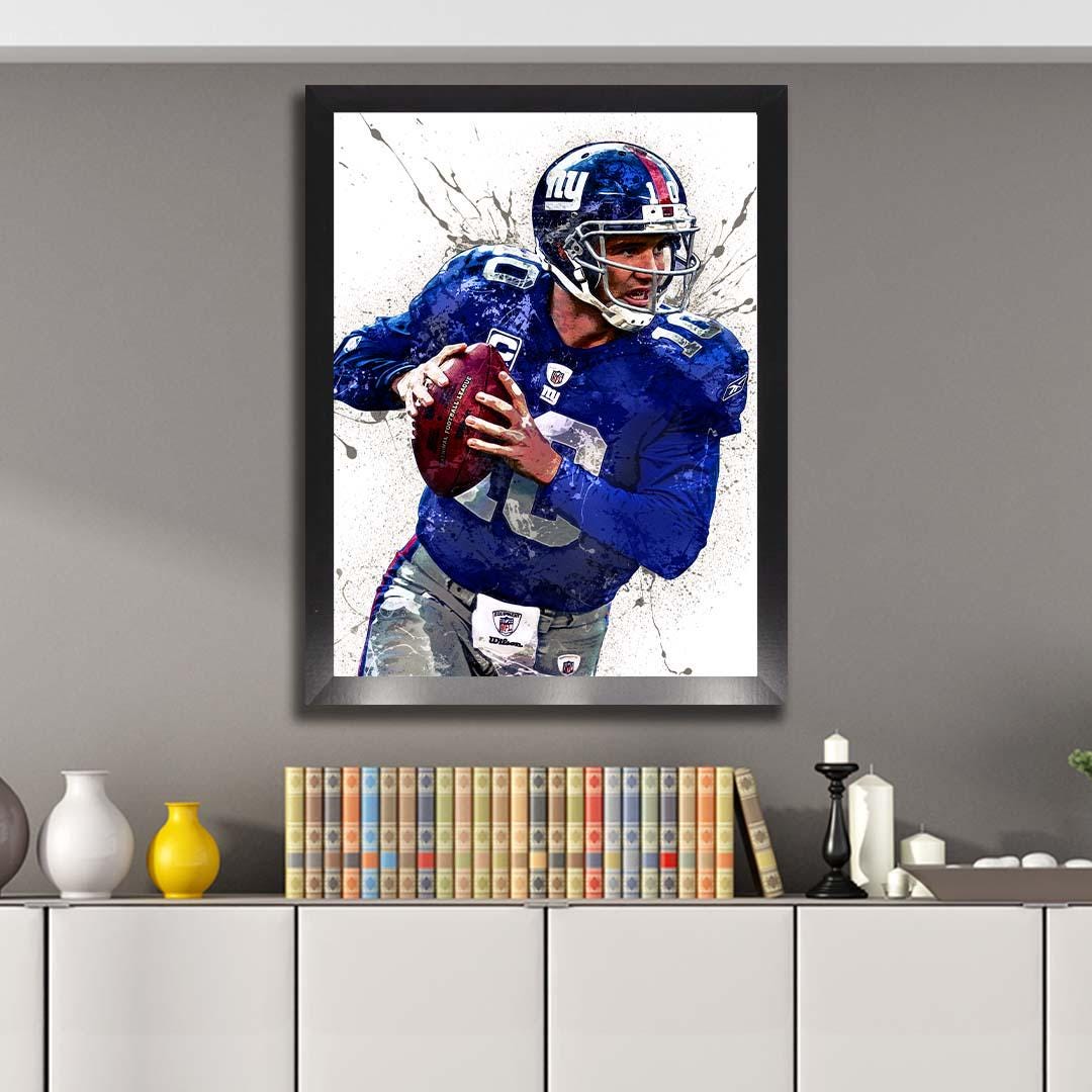 Eli Manning New York Giants Poster: Museum-Quality Fine Art