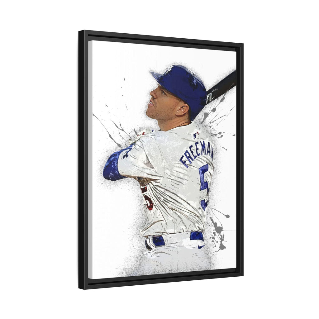 Mookie Betts, Freddie Freeman, Los Angeles Dodgers, Gallery Canvas Wrap, Fine Art, Wall Decor for Man Cave, Kids room, Dorm Room