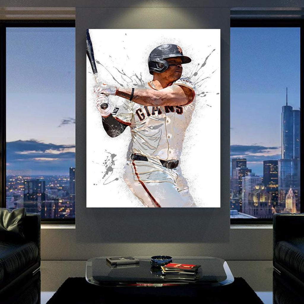 Rafael Devers Poster: Boston Red Sox Gallery Canvas Art, Man Cave Decor