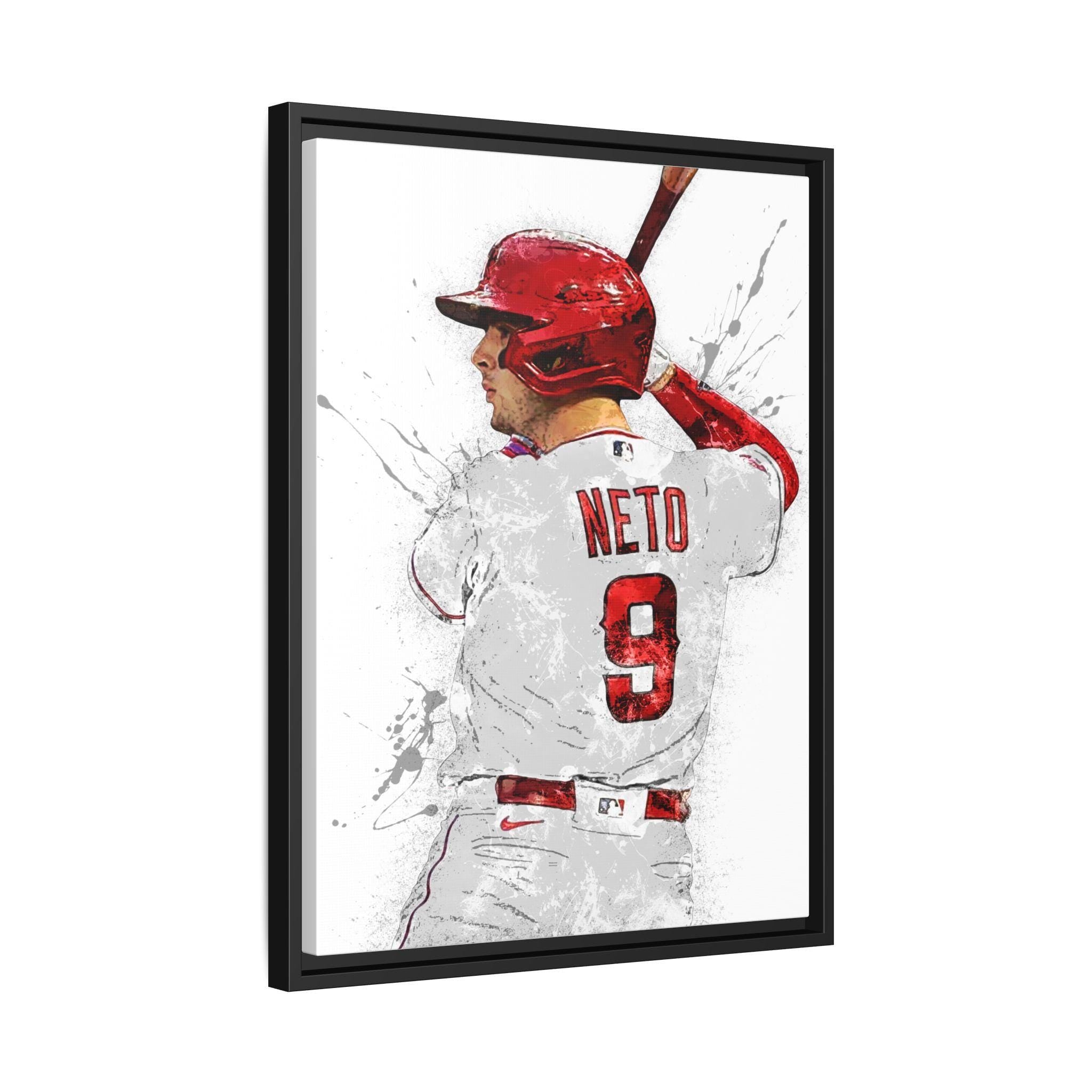 Zach Neto Los Angeles Angels Poster: Sports Art for Man Cave