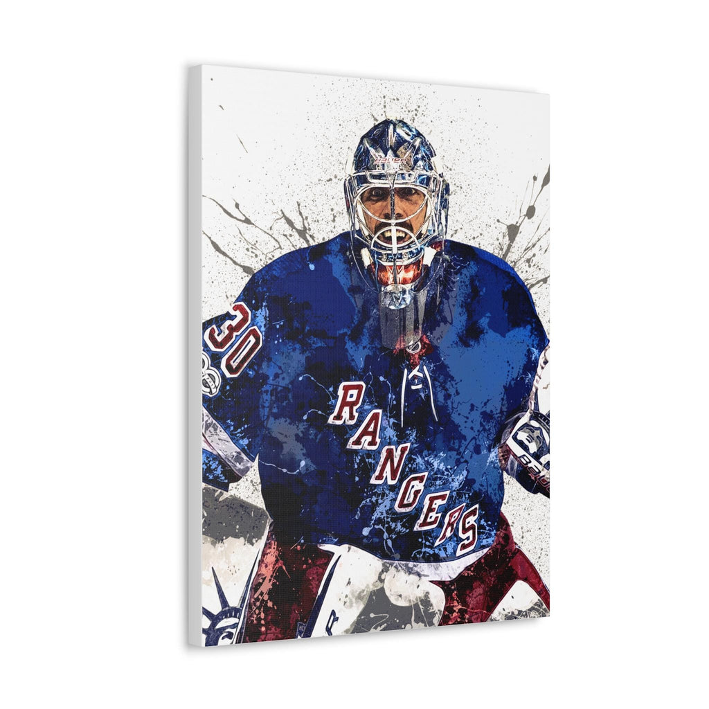 Henrik Lundqvist Poster, New York Rangers, Gallery Canvas Wrap or Premium Poster, Man Cave, Kids room, Office