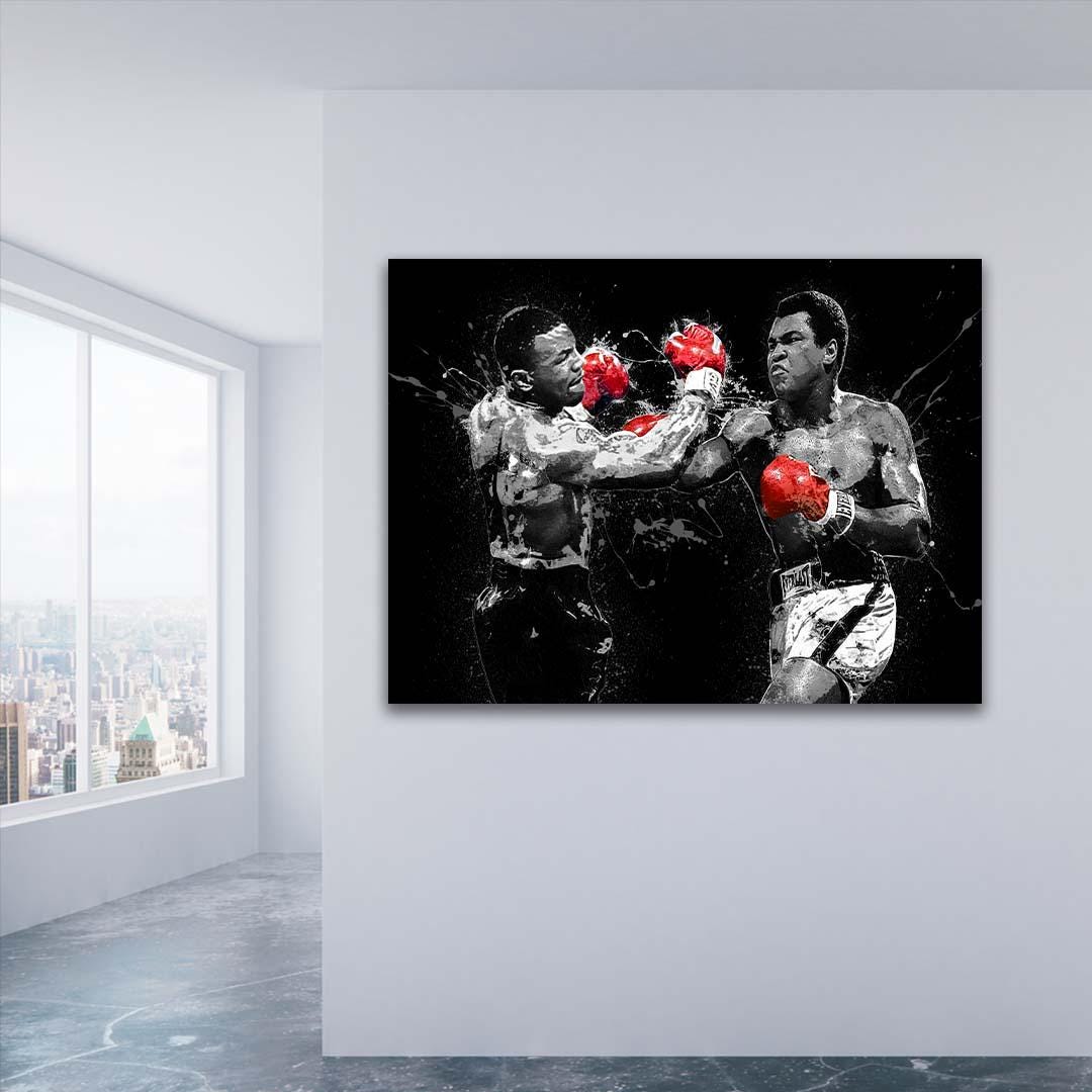 Mike Tyson, Muhammad Ali Poster, Gallery Canvas Wrap or Premium Poster, Gym Room, Fine Art Quality, Man Cave, Kids room