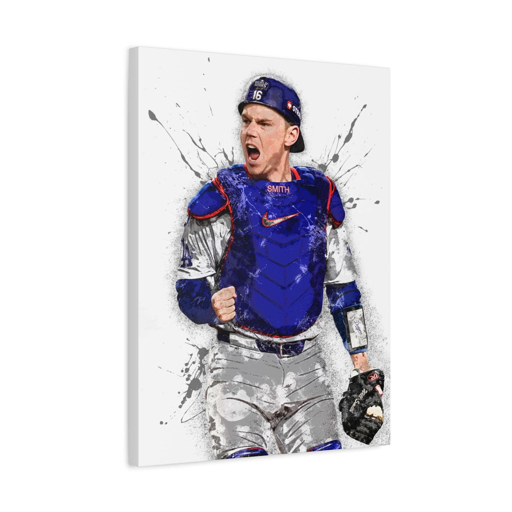 Will Smith Poster, Los Angeles Dodgers, Gallery Canvas Wrap, Fine Art, Wall Decor for Man Cave, Kids room, Dorm Room