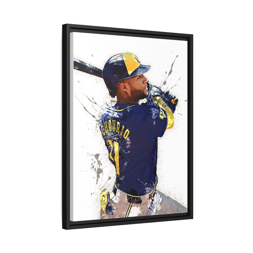 Jackson Chourio Poster: Milwaukee Brewers Art, Man Cave Decor