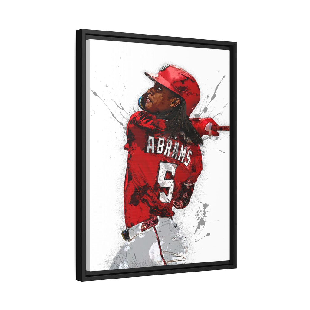 CJ Abrams Poster: Washington Nationals Canvas or Fine Art Print