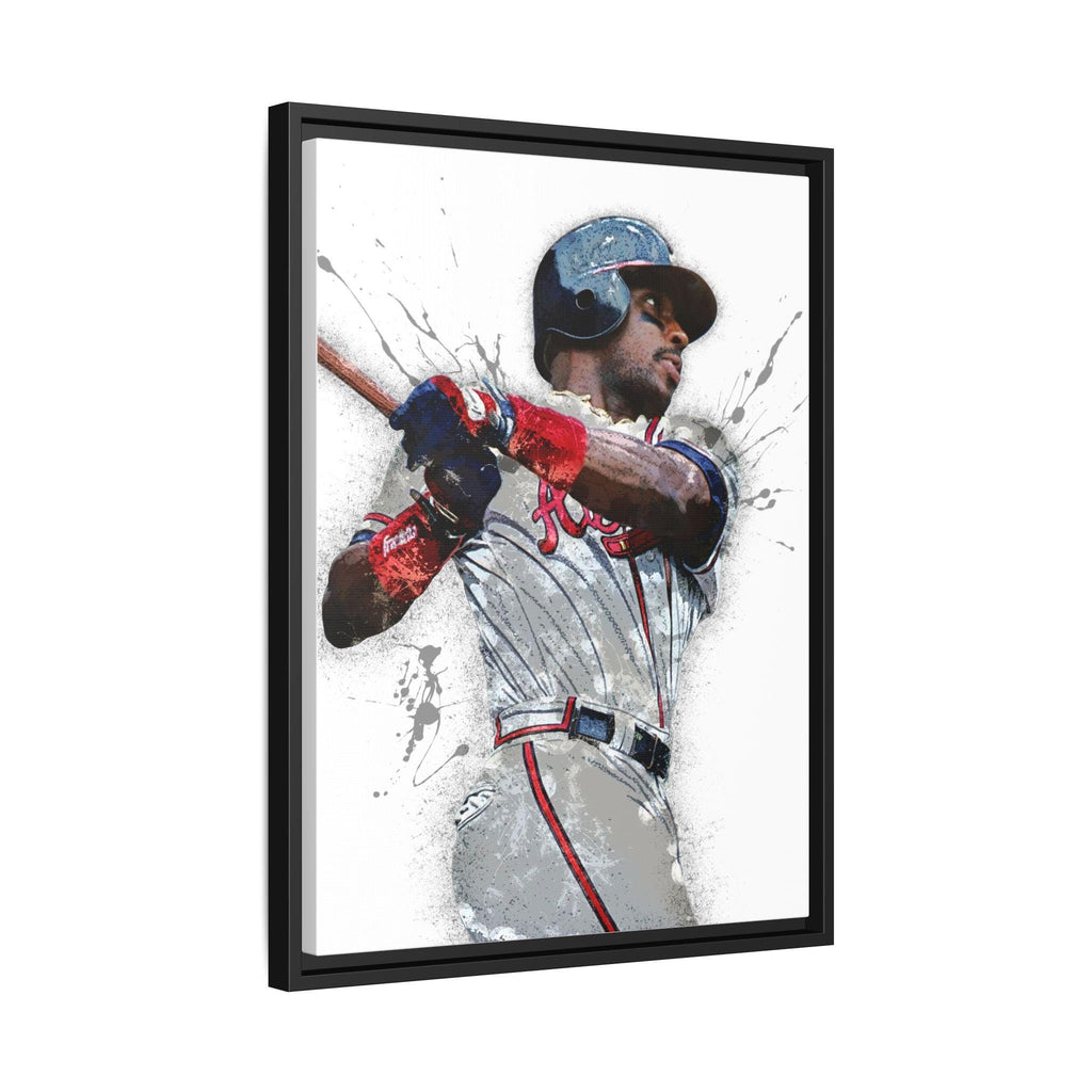 Fred McGriff Poster, Atlanta Braves, Gallery Canvas Wrap, Fine Art, Wall Decor for Man Cave, Kids room, Dorm Room