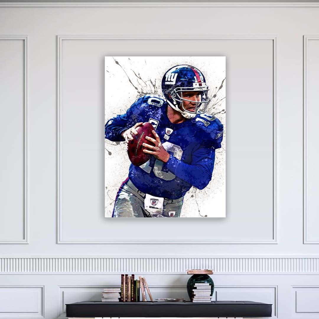 Eli Manning New York Giants Poster: Museum-Quality Fine Art