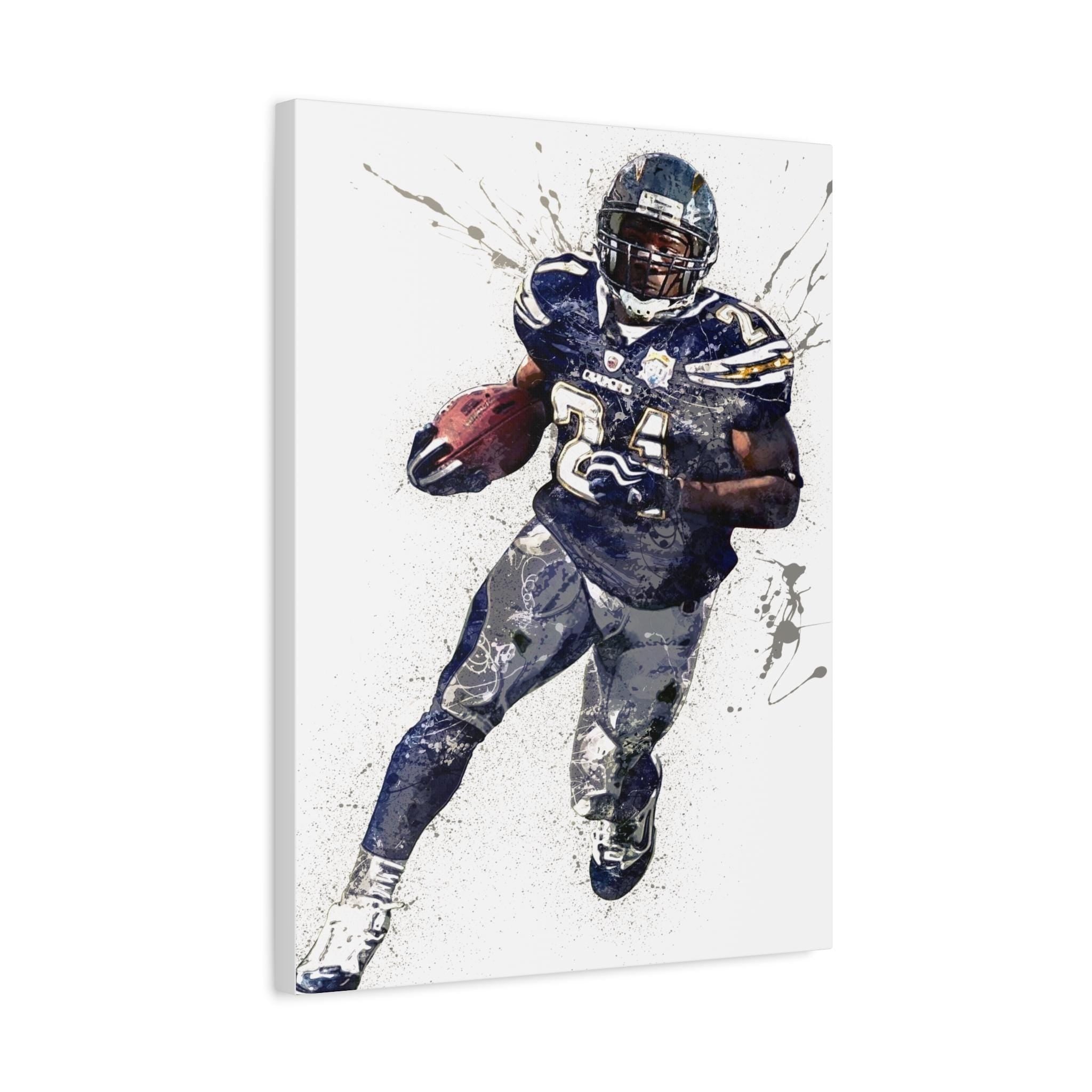 LaDainian Tomlinson Poster: Los Angeles Chargers Fine Art