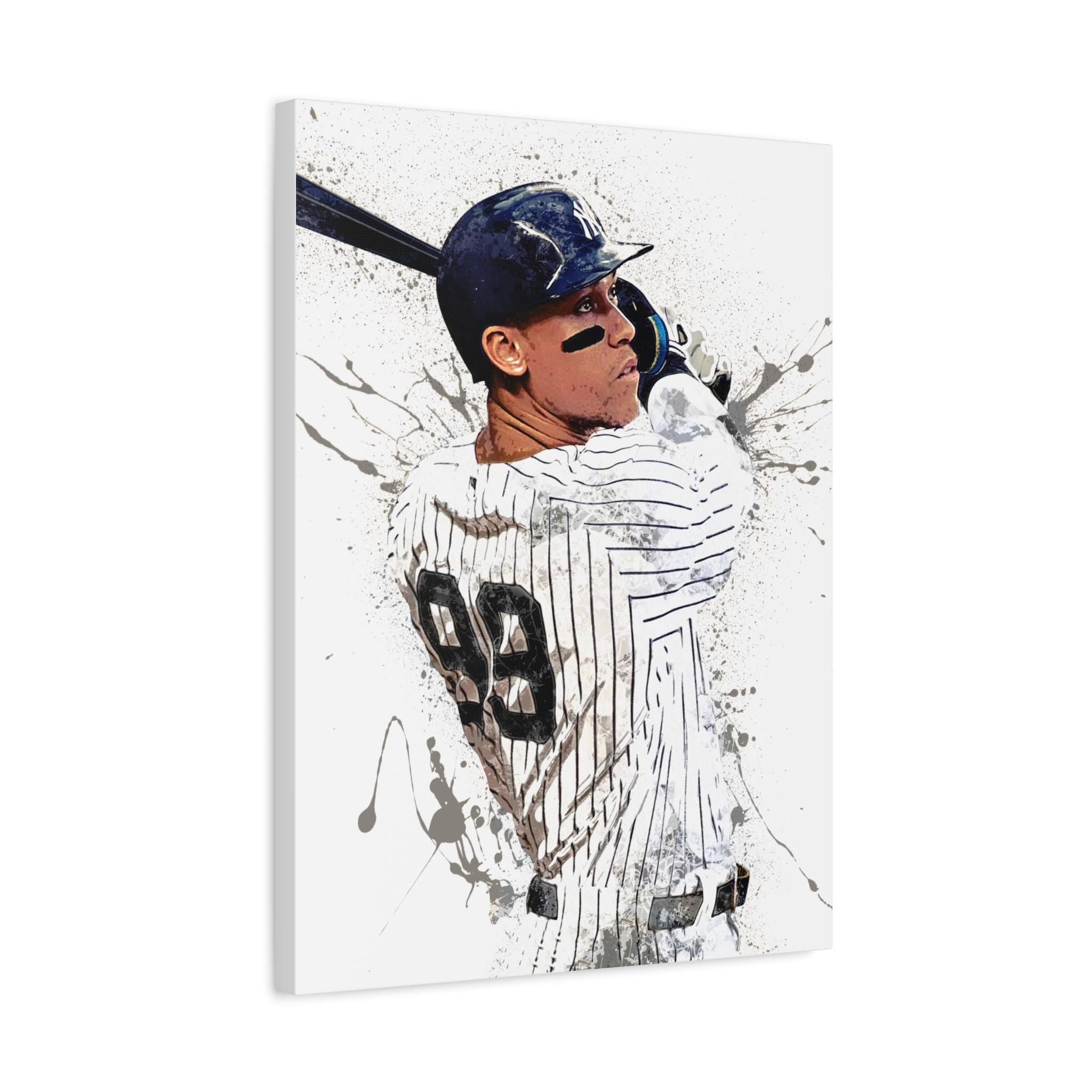 Aaron Judge NY Yankees Art Print: Man Cave Wall Decor