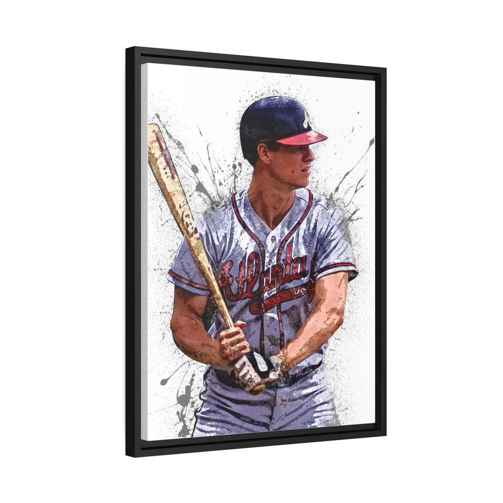 Dale Murphy Poster, Atlanta Braves, Gallery Canvas Wrap, Fine Art, Wall Decor for Man Cave, Kids room, Dorm Room
