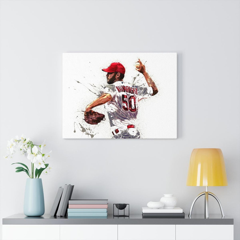 Adam Wainwright Poster, St. Louis Cardinals, Gallery Canvas Wrap or Museum-Quality Poster, Man Cave, Kids room, Dorm Room, Kids Room