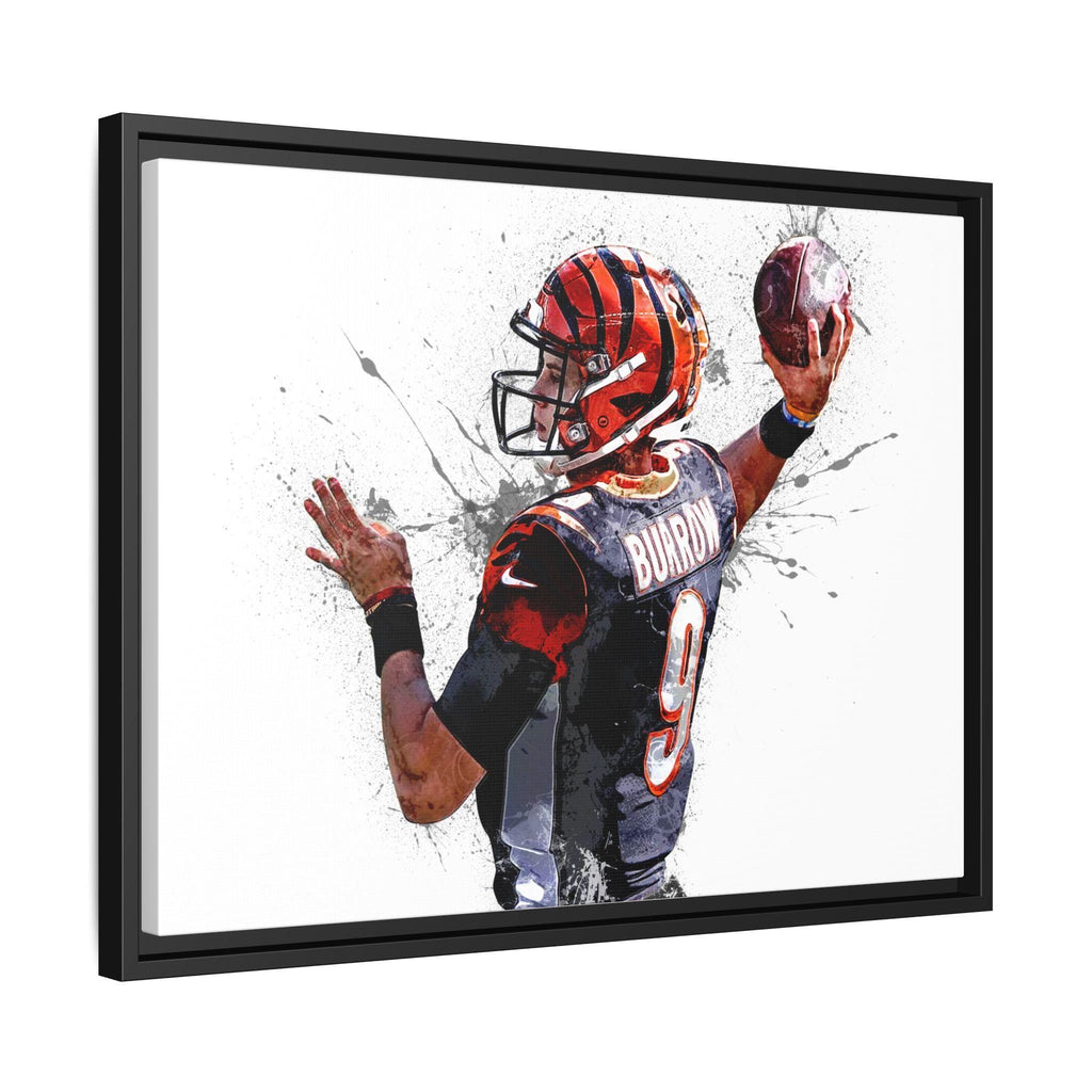 Joe Burrow Poster, Cincinnati Bengals, Gallery Canvas Wrap or Museum-Quality Poster, Fine Art, Man Cave, Kids room, Office