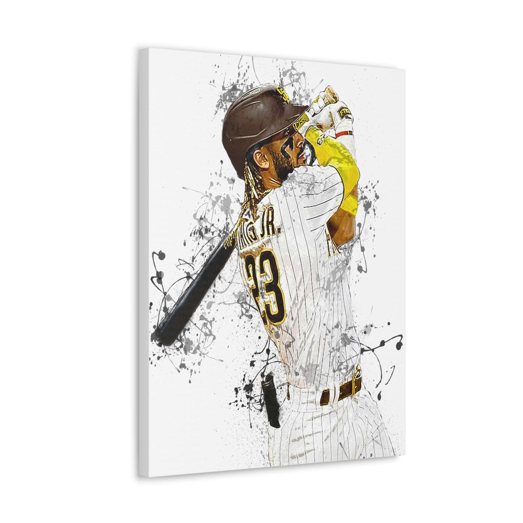 Fernando Tatís Jr Poster, San Diego Padres, Gallery Canvas Wrap, Fine Art, Wall Decor for Man Cave, Kids room, Dorm Room