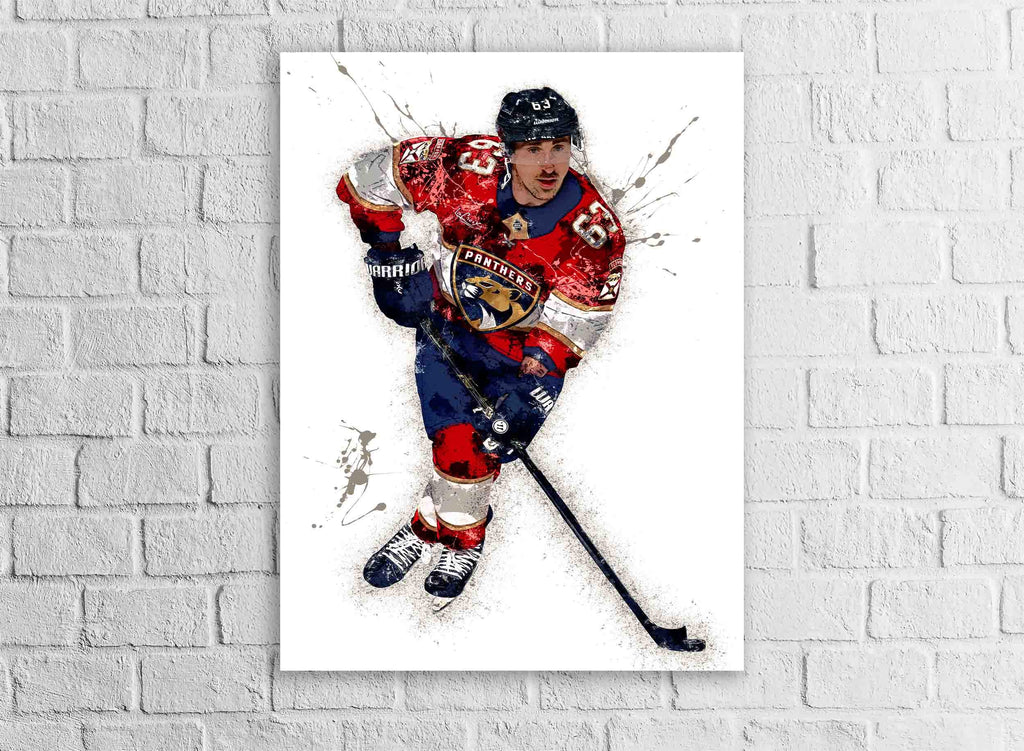 Brad Marchand, Florida Panthers, Gallery Canvas Wrap or Museum-Quality Poster, Wall Decor, Man Cave, Kids room, Office
