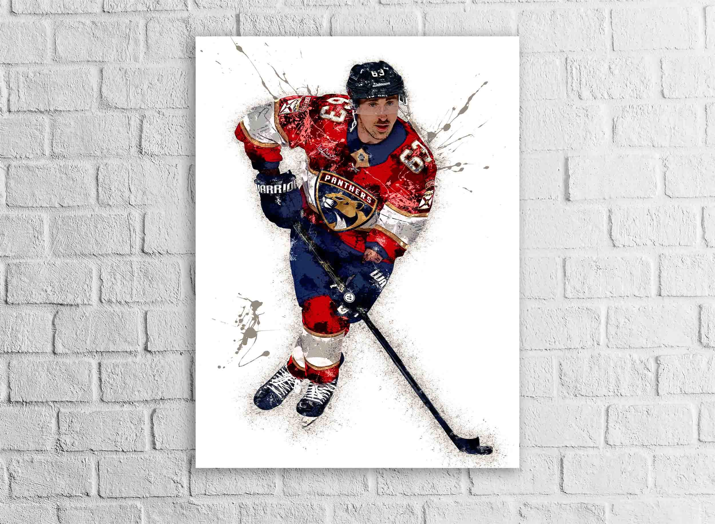 Brad Marchand, Florida Panthers, Gallery Canvas Wrap or Museum-Quality Poster, Wall Decor, Man Cave, Kids room, Office