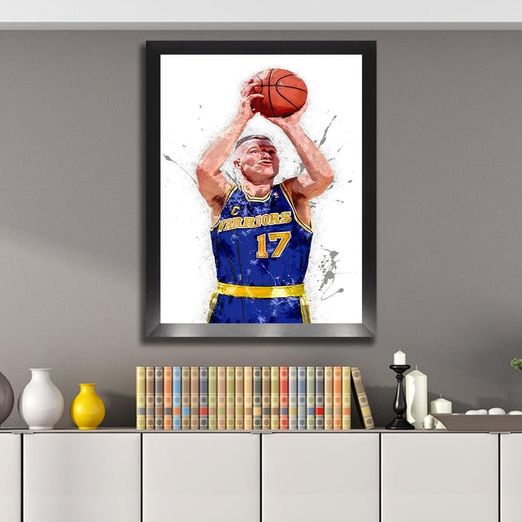 Chris Mullens Golden State Warriors Poster: Fine Art Print, Man Cave Decor