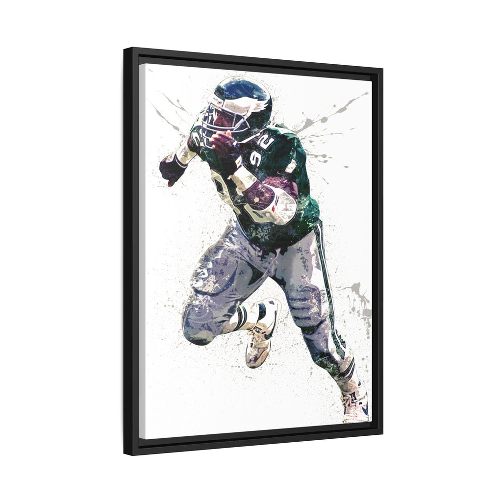 Reggie White Poster, Philadelphia Eagles, Gallery Canvas Wrap or Premium Poster, Fine Art, Man Cave, Kids room
