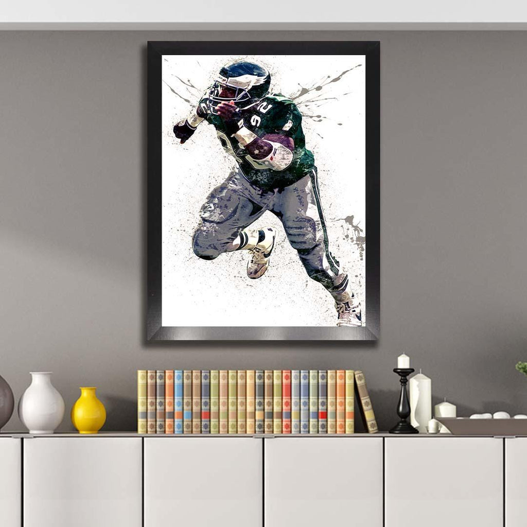 Reggie White Poster, Philadelphia Eagles, Gallery Canvas Wrap or Premium Poster, Fine Art, Man Cave, Kids room