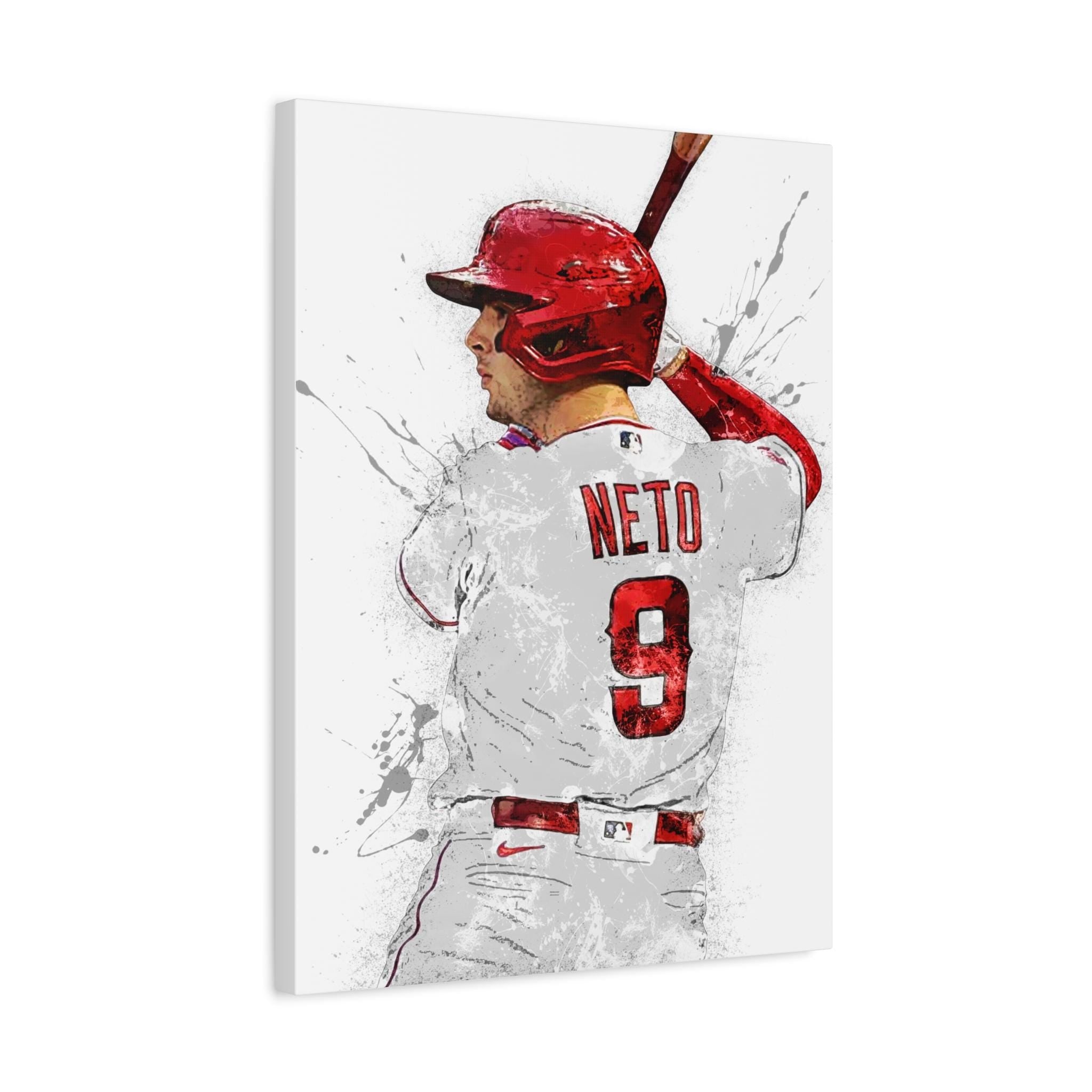 Zach Neto Los Angeles Angels Poster: Sports Art for Man Cave