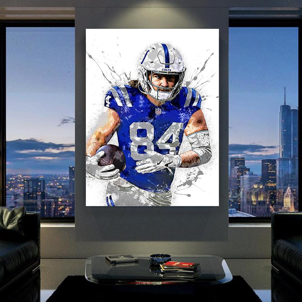 Tyler Warren Indianapolis Colts Poster: Gallery Canvas or Framed Fine Art