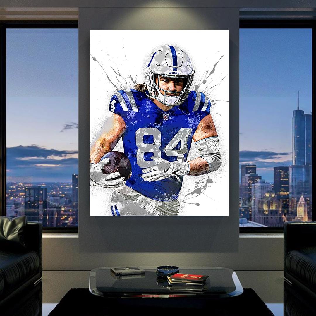 Tyler Warren Indianapolis Colts Poster: Gallery Canvas or Framed Fine Art
