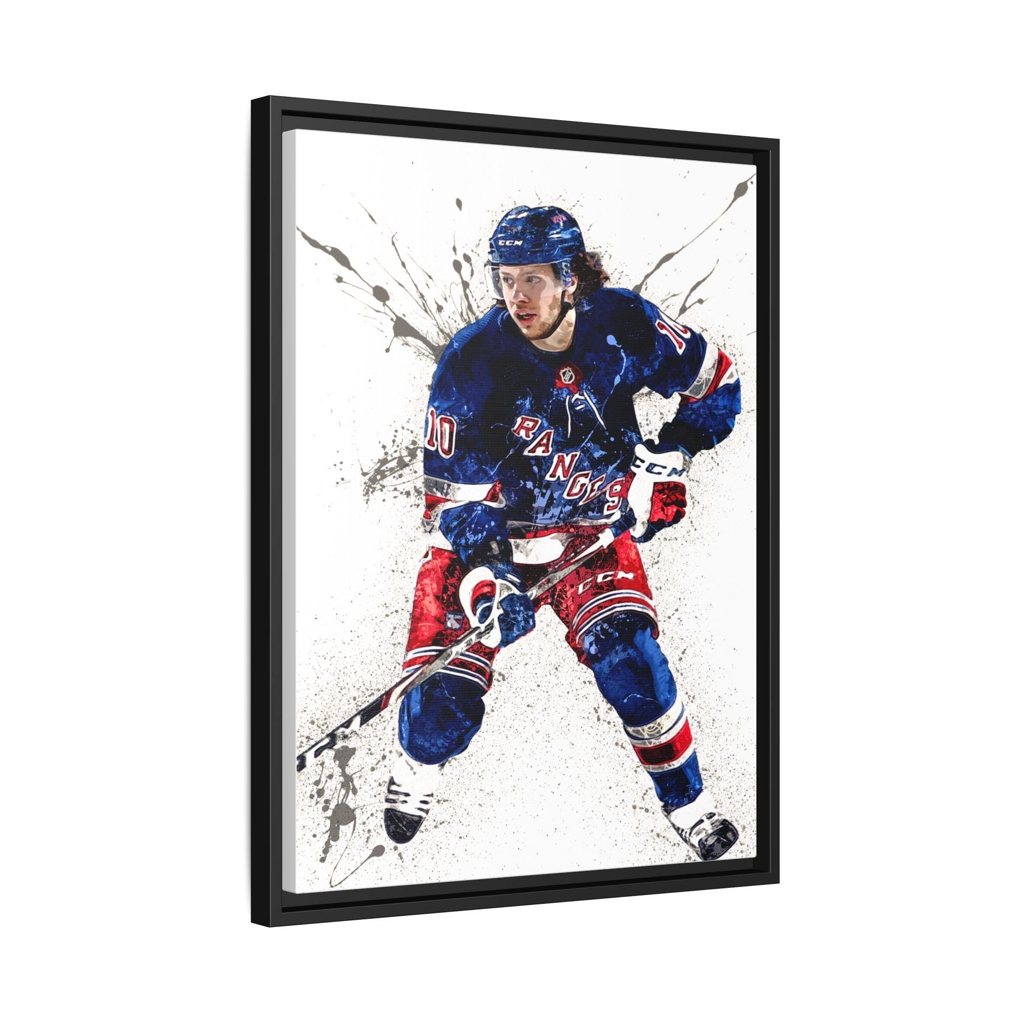 Artemi Panarin Poster, New York Rangers, Gallery Canvas Wrap or Museum-Quality Poster, Man Cave, Kids room, Office