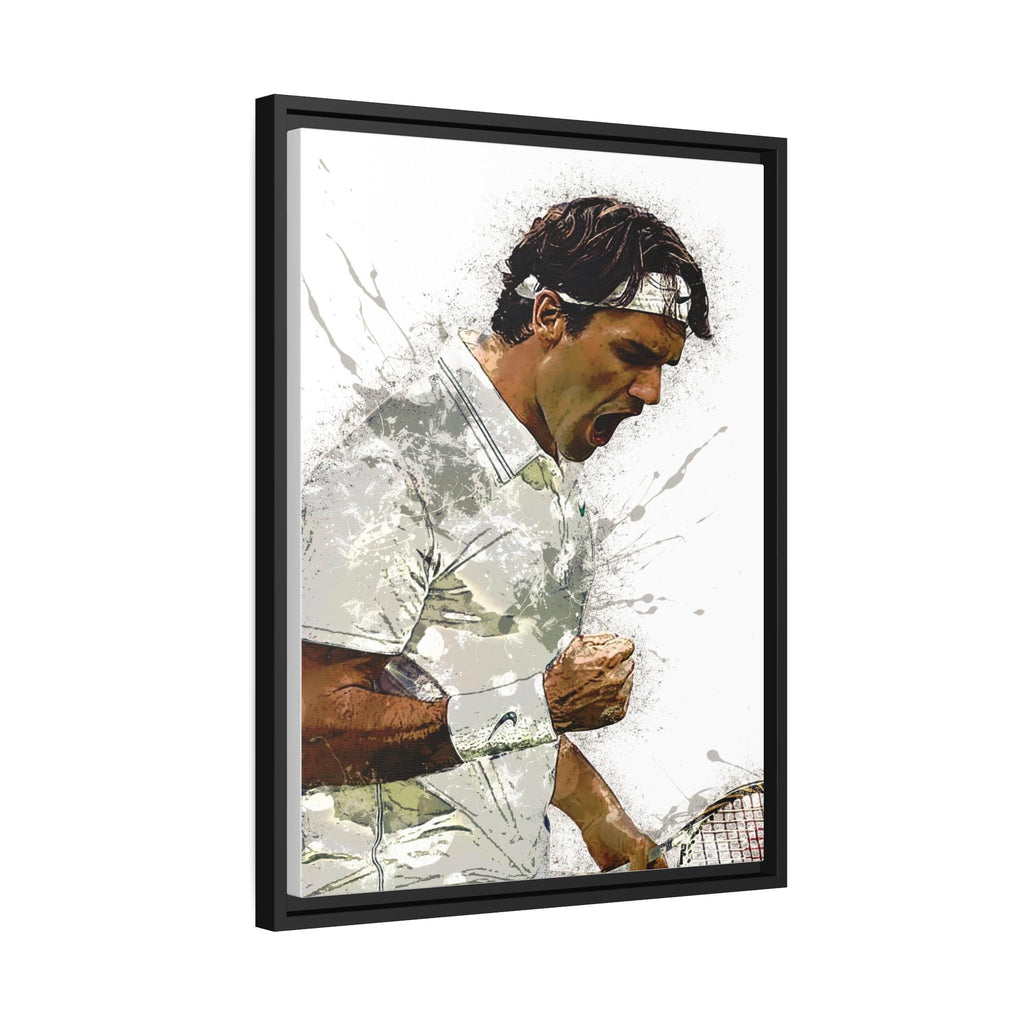 Roger Federer Poster, Gallery Canvas Wrap or Premium Poster, Quality, Man Cave, Office, Dorm Room, Kids room