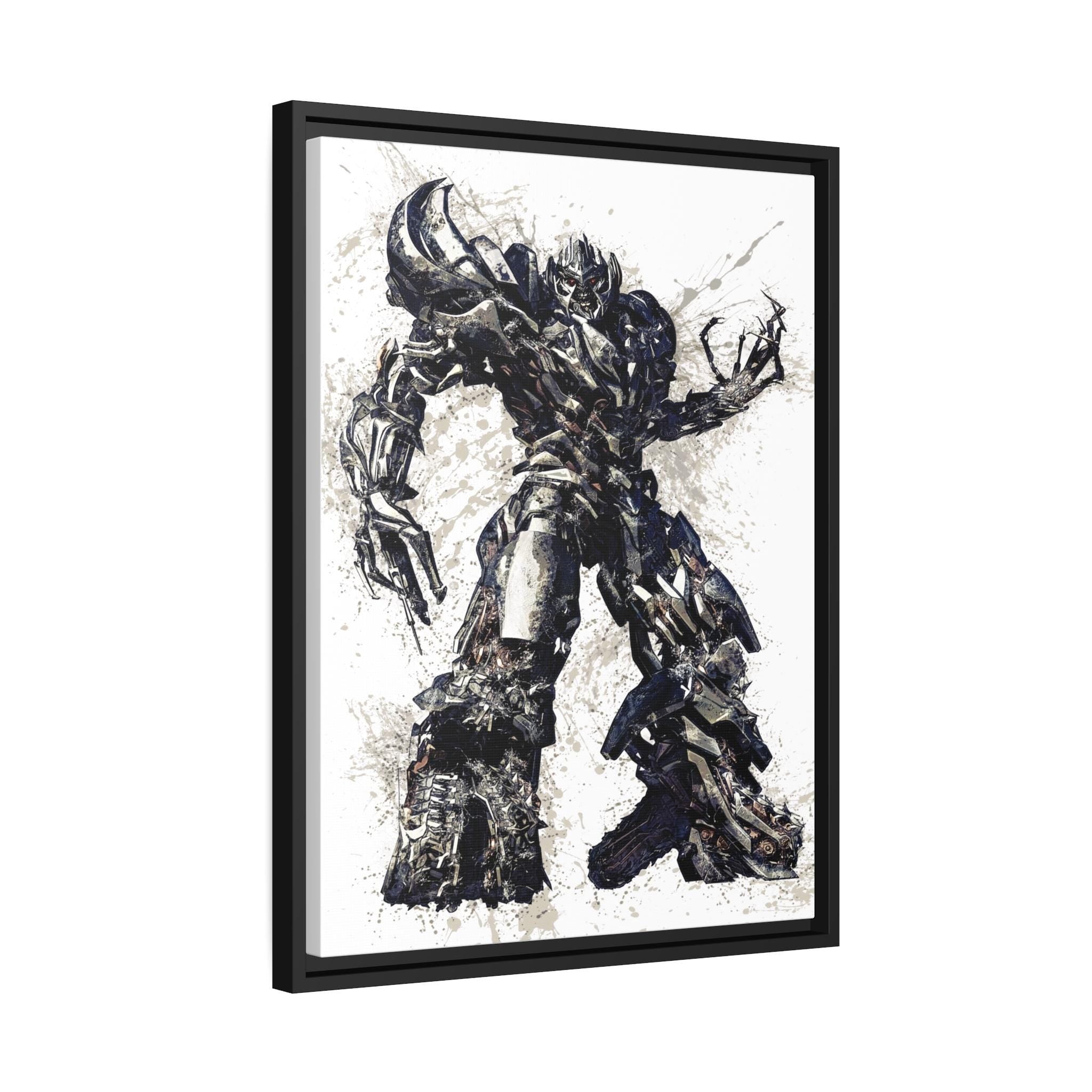 Megatron Poster, Transformers, Gallery Canvas Wrap or Museum-Quality Poster Print, Fine Art, Man Cave, Office or Kids Room