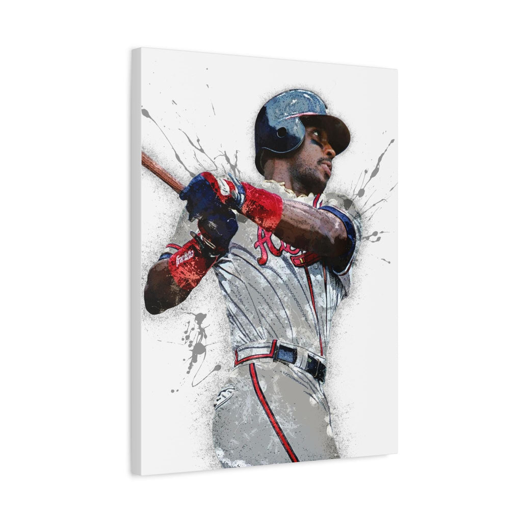 Fred McGriff Poster, Atlanta Braves, Gallery Canvas Wrap, Fine Art, Wall Decor for Man Cave, Kids room, Dorm Room