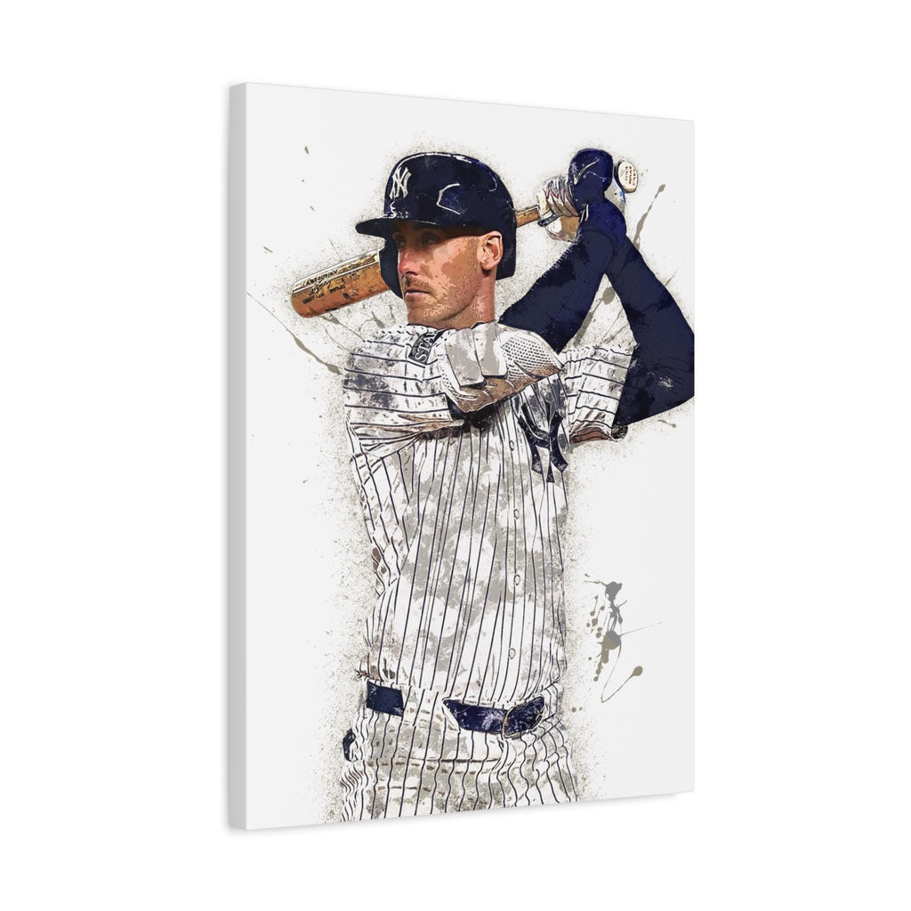 Cody Bellinger Poster, NY Yankees, Gallery Canvas Wrap or Museum-Quality Poster Print, Fine Art, Man Cave, Office, Kids Room or Dorm Room