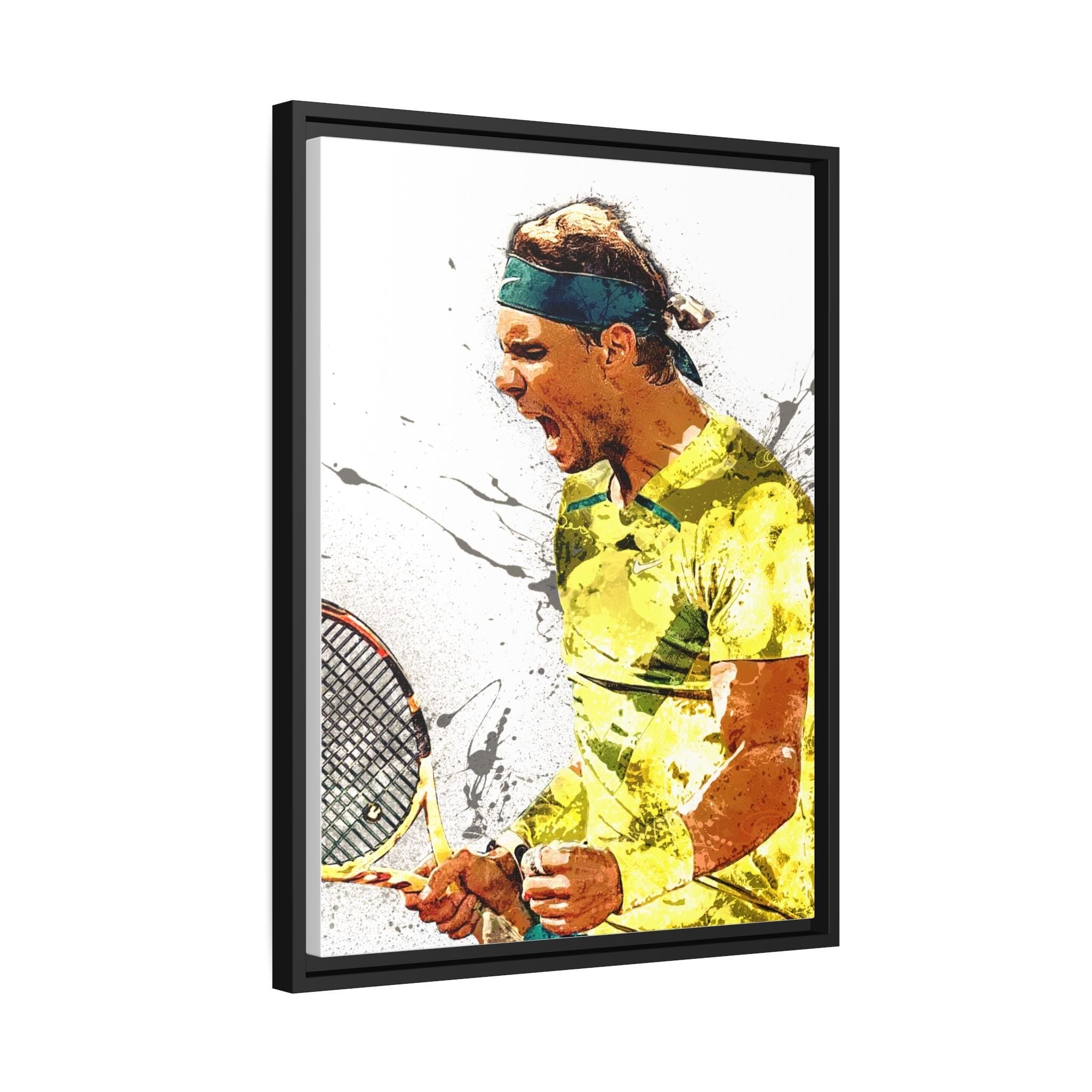 Rafael Nadal Poster, Gallery Canvas Wrap or Premium Poster, Quality, Man Cave, Office, Dorm Room, Kids room
