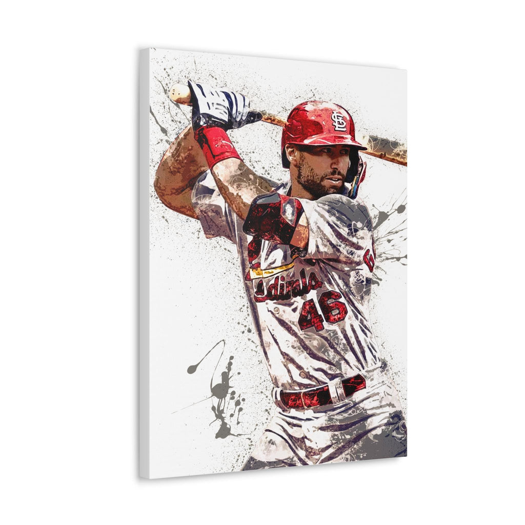 Paul Goldschmidt Poster, St. Louis Cardinals, Gallery Canvas Wrap or Museum-Quality Poster, Man Cave, Kids room, Dorm Room, Kids Room