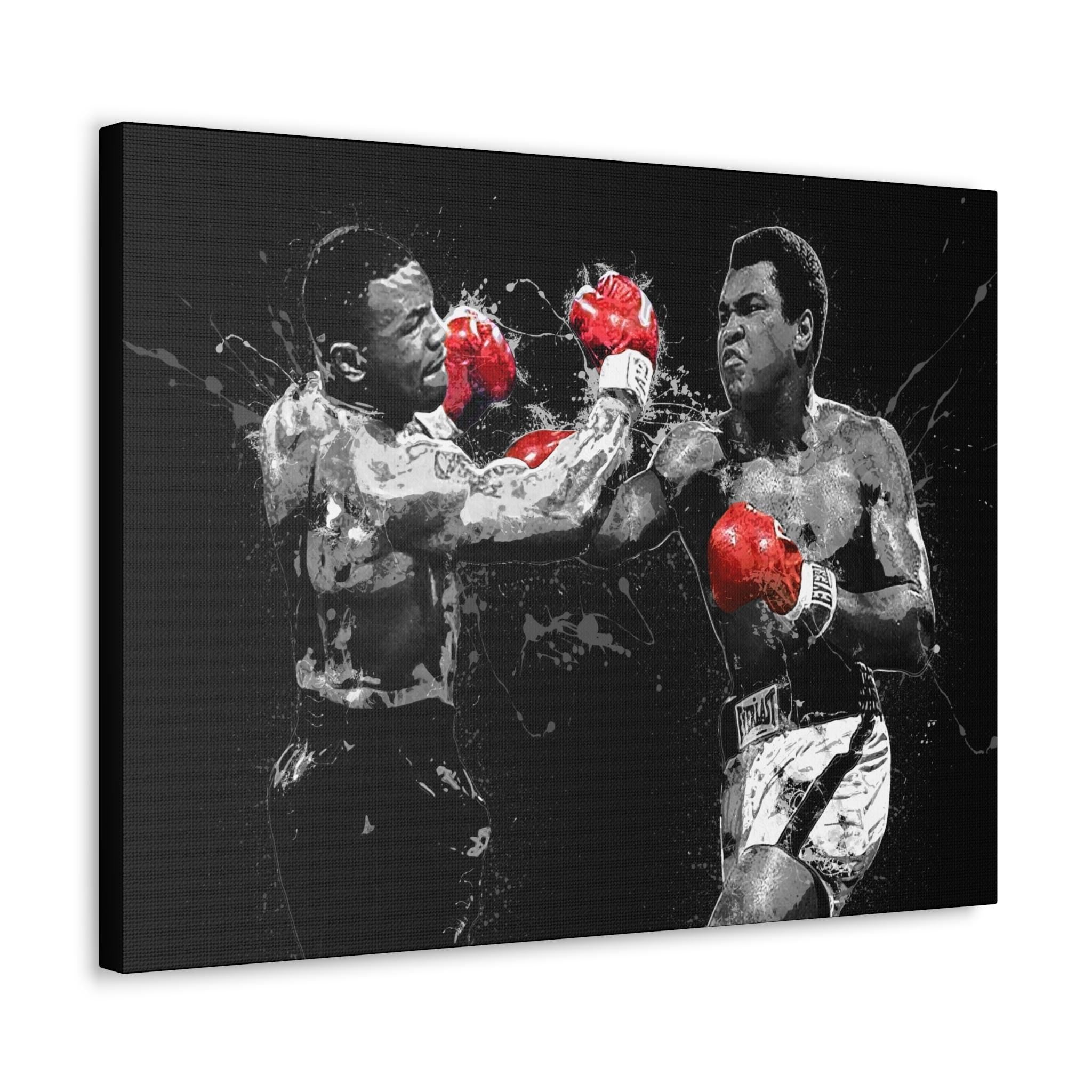 Mike Tyson, Muhammad Ali Poster, Gallery Canvas Wrap or Premium Poster, Gym Room, Fine Art Quality, Man Cave, Kids room